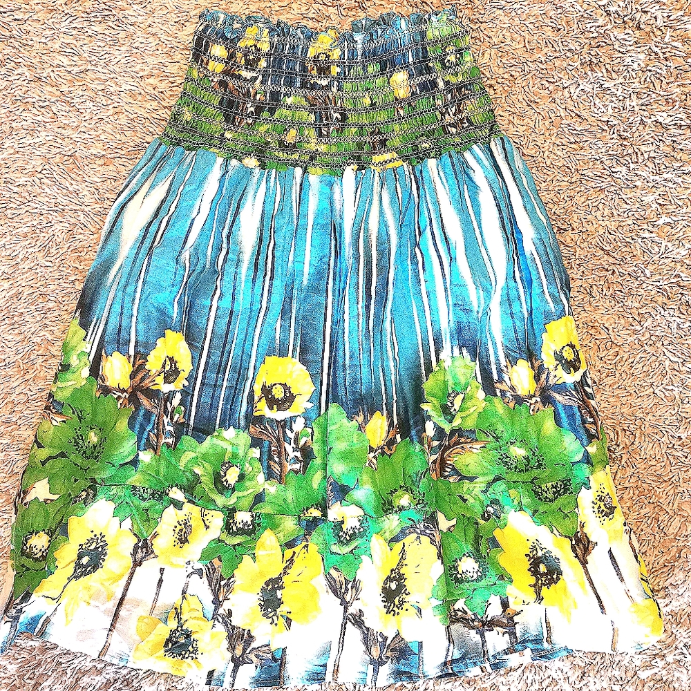 Anthropologie Hessi tube top boho style dress/skirt